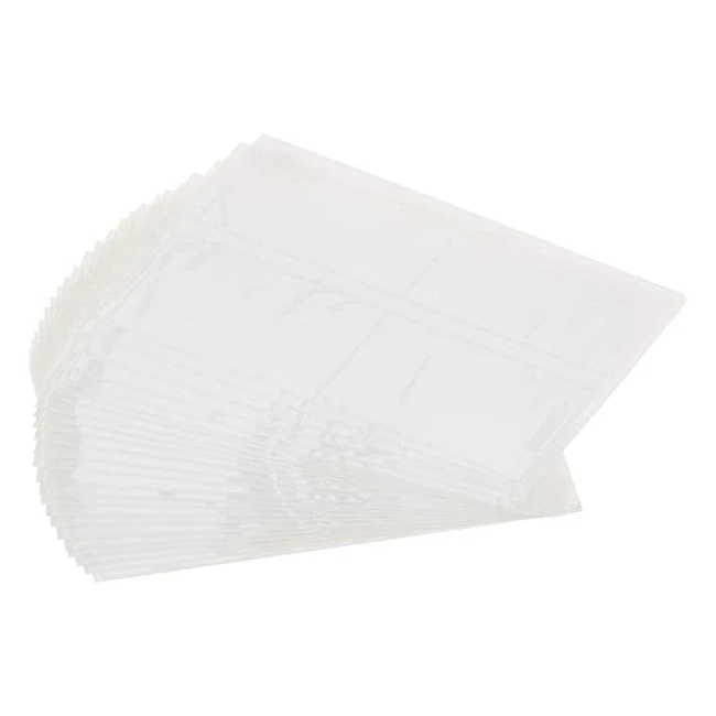 Busta adesiva trasparente 94x61mm 100 pezzi - Durable 829319