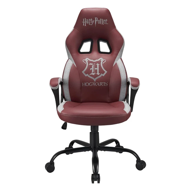 Fauteuil gamer Subsonic Harry Potter adulte avec dossier baquet et accoudoirs rembourrés - Licence officielle