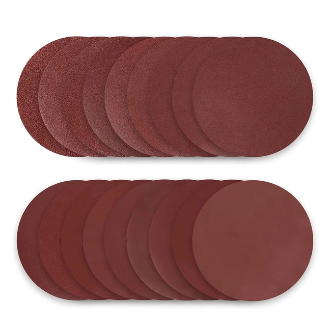 Disques Abrasifs 180mm - Ponçage Professionnel - 50pcs - Grain 40-400