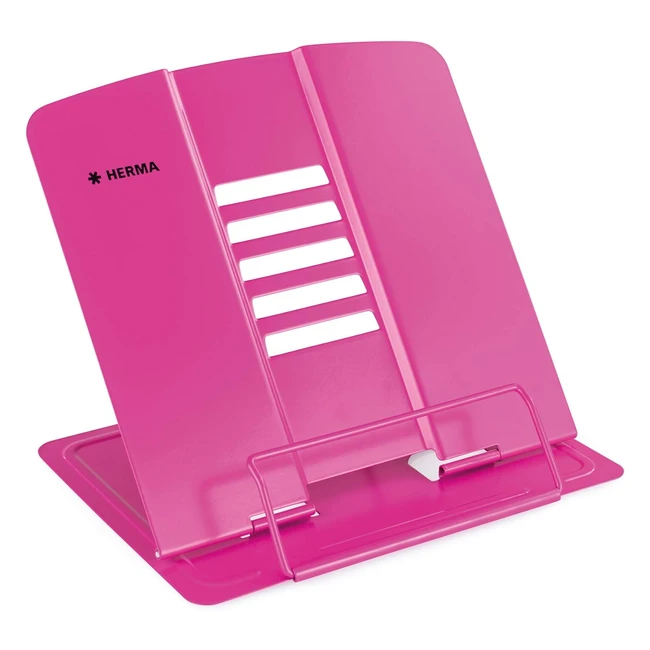 Herma Metall Leseständer, robust und verstellbar, ideal für Schule und Büro