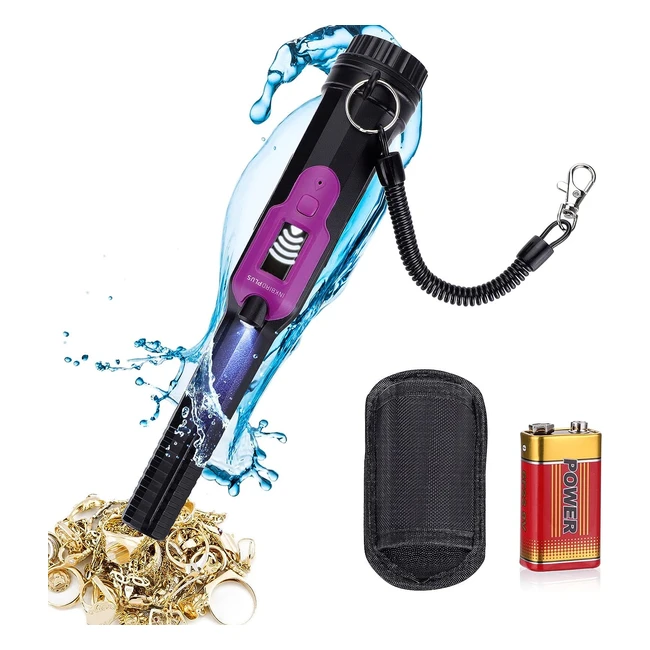 InkbirdPlus Détecteur de Métaux Portable - Haute Précision IP68 Étanche - 3 Modes - Écran LCD - Alarme LED