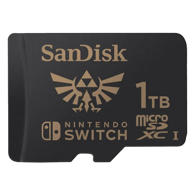 Scheda MicroSDXC SanDisk 1TB per Nintendo Switch - Velocit fino a 100MBs - UH