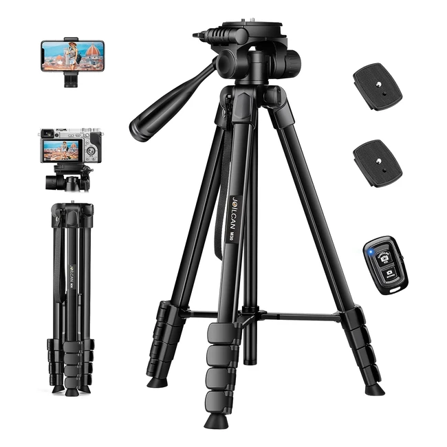 Tripode Joilcan 171cm para Camara - Ligero y Resistente