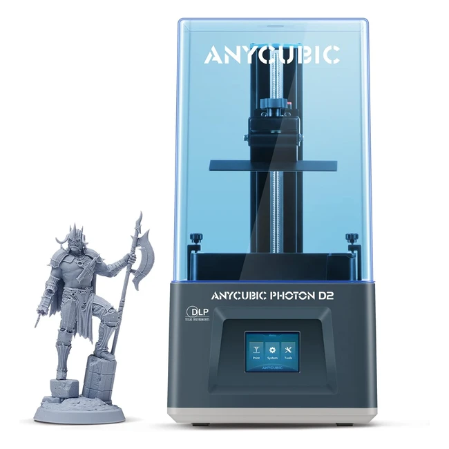Anycubic Impresora 3D de Resina Photon D2 - Alta Precisin y Larga Vida til -