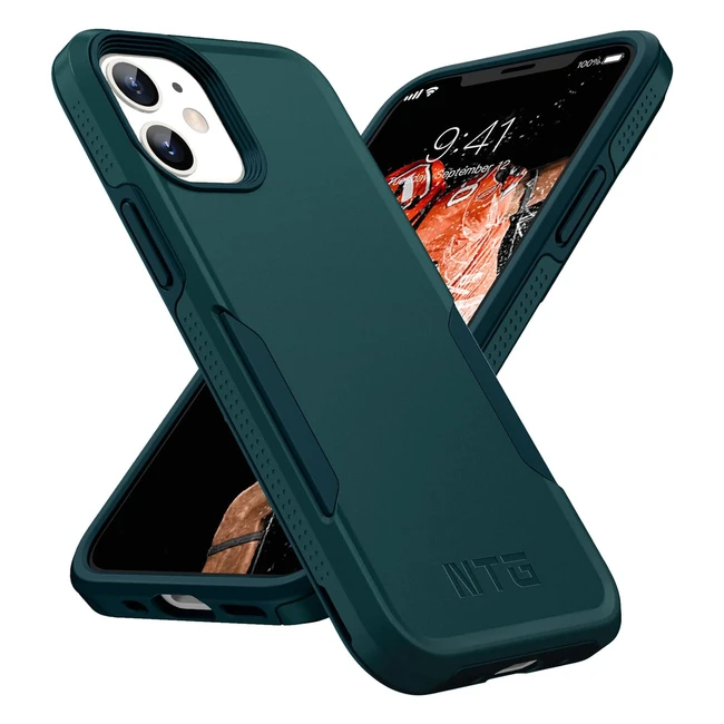 NTG Shockproof iPhone 11 Case - Military Grade Protection, Lightweight & Antidrop - Teal