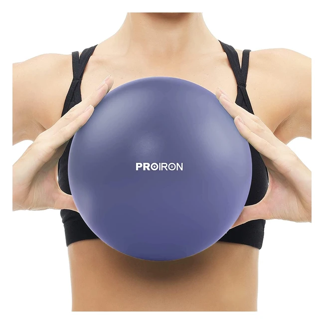 Ballon Pilates Proiron 25cm - Fitness Yoga Gym - Idéal pour Débutants et Professionnels