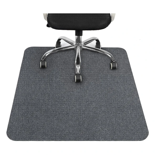 Tappeto sedia ufficio grigio Cosyland 120cm x 90cm - Premium antiscivolo senza