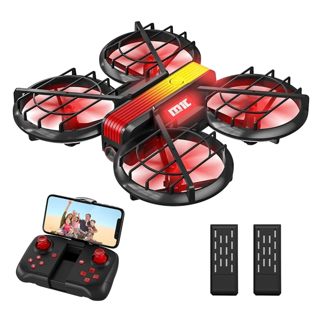 Mini Drone con Telecamera per Bambini e Principianti FPV Droni Quadricottero RC