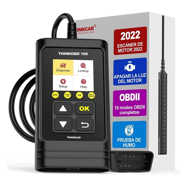 Máquina de diagnóstico OBD2 ThinkCar ThinkOBD100 - Completa y Universal