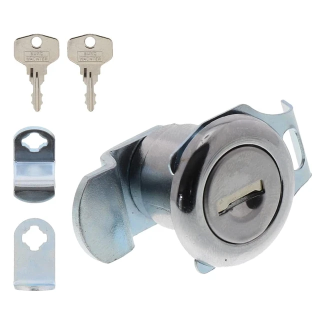 Cylindre de rechange pour serrure botes aux lettres 1-2mm - Burgwchter