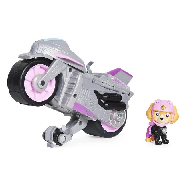 Pat Patrouille Véhicule Figurine Stella Moto Pups - Rétrofriction - Jouet Enfant 3 Ans
