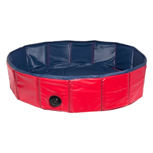 Piscine pour chien Karlie Doggy Pool 160cm - RougeBleu - Réf. 31808