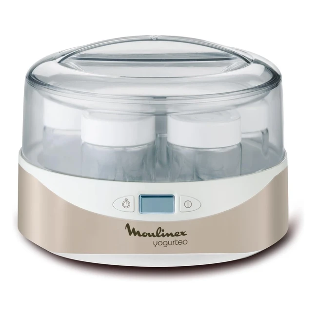Yogurtera Moulinex Yogurteo YG231E - Capacidad 7 tarrinas - Sin BPA - Programable 15 horas