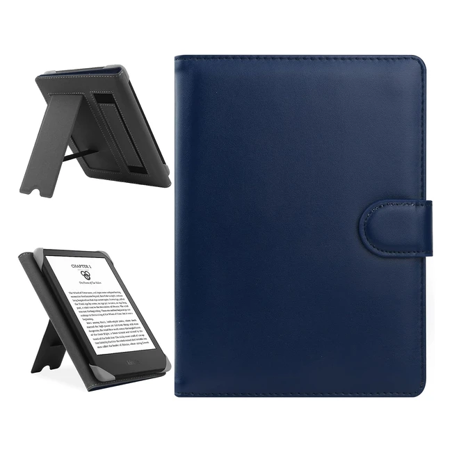 Custodia Universale Hoyixi per Ebook Reader - Compatibile con Kindle Paperwhite, Kobo Clara HD, Pocketbook, Sony, Tolino - Blu