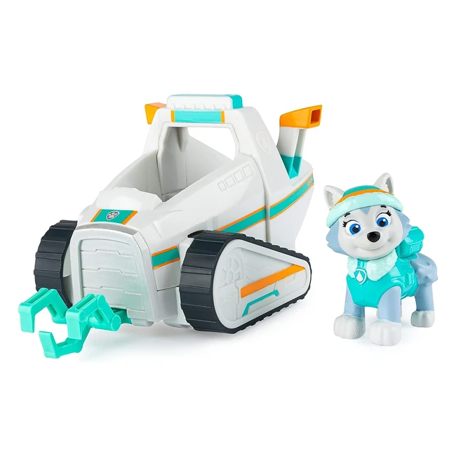 Paw Patrol Everest's Snow Plough Vehicle | Authentic Detailing | Ages 3+