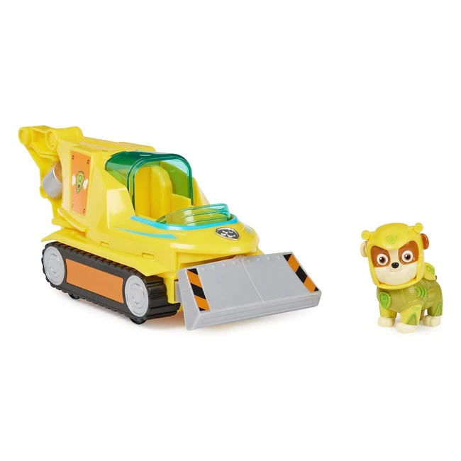 Paw Patrol Aqua Pups Rubble Transforming Hammerhead Shark Vehicle - Collectible Action Figure