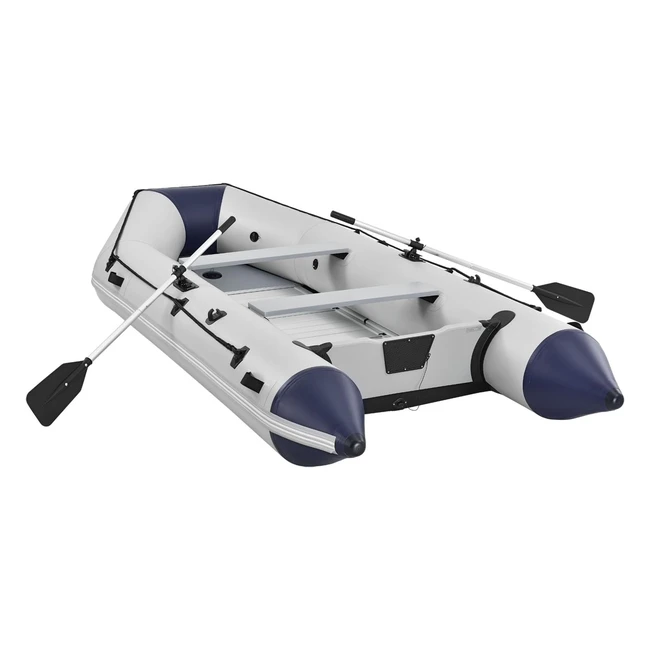 Artsport Schlauchboot 380 m fr 6 Personen mit 2 Bnken Aluminiumboden Padde