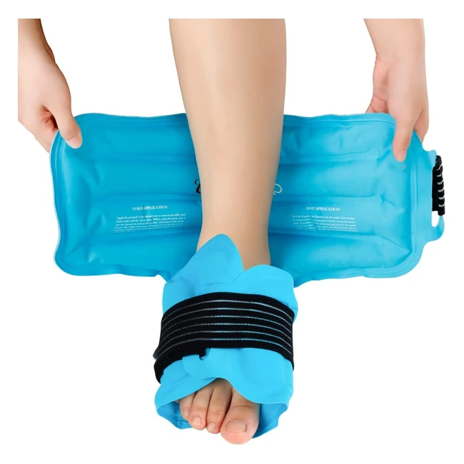 Envoltura de hielo para tobillo Comfytemp - Alivio de dolor y recuperación rápida
