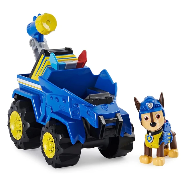 PAW Patrol Dino Rescue Chases Basisfahrzeug mit Rückzugmechanismus & Überraschungsdino