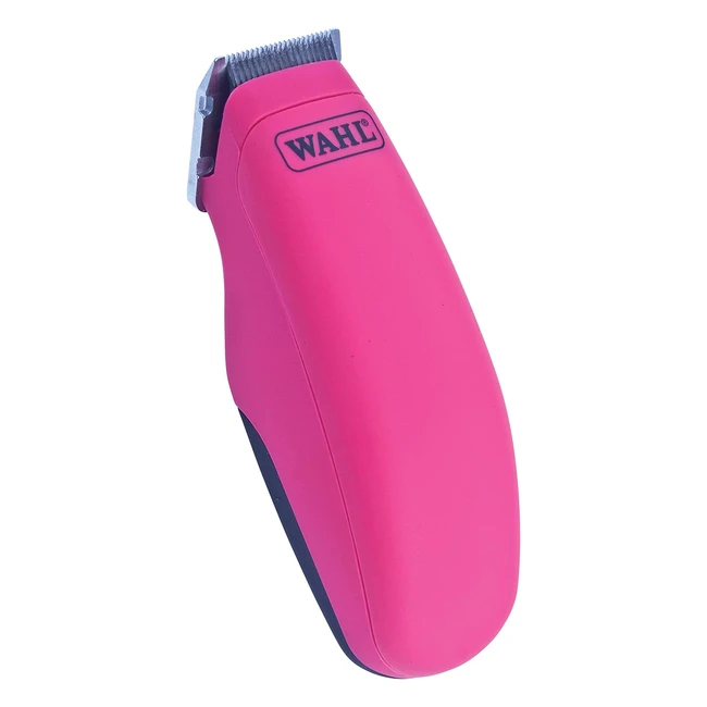 Wahl Pocket Pro Trimmer - Ideal for Sensitive Areas - Black/Pink - Ref: WH-TRM-001