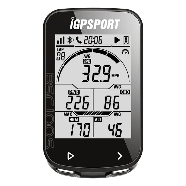 Ciclocomputador GPS iGPSPORT BSC100S - Funcin ANT - Cuentakilmetros Bicicle