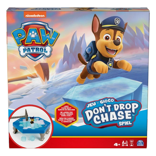 Spin Master Games Paw Patrol: Don't Drop Chase - Actiongeladenes Abenteuerspiel für 24 Fellfreunde ab 4 Jahren