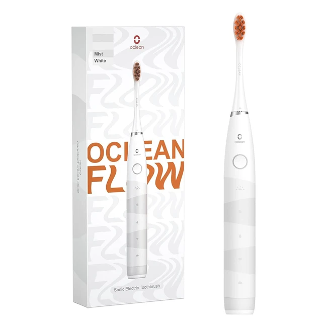 Cepillo de dientes eléctrico sónico Oclean Flow - 180 días de duración - 76000 movimientos por minuto - 5 modos - IPX7 impermeable