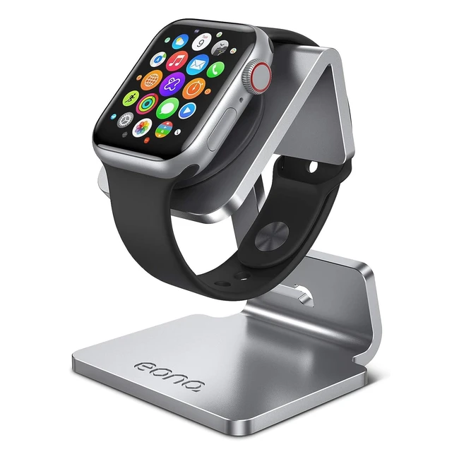 Eono Stand for Apple Watch Holder - Ultra Series 876SE54321 - No Charger - Silve