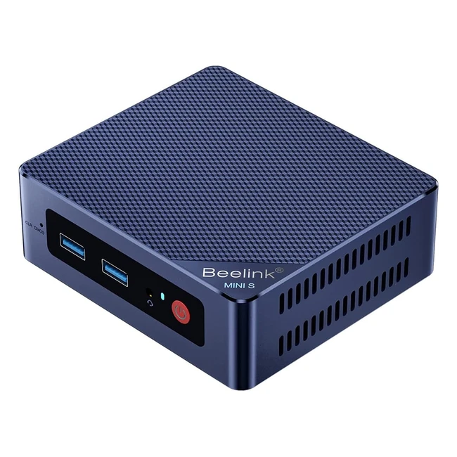 Mini PC Beelink S12 Pro 12th Intel Alder Lake N100 16 Go RAM 500 Go SSD Bureau 4K60Hz WiFi 6