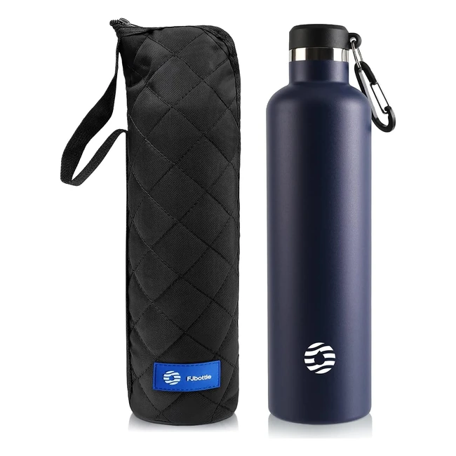 Feijian Stainless Steel Water Bottle 750ml/1000ml - Vacuum Insulated, Leak Proof, BPA Free