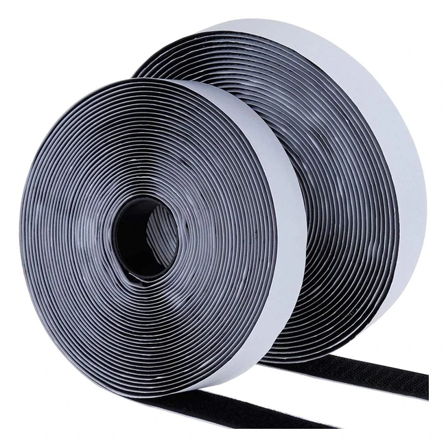 Nastro adesivo per zanzariera 8m2 Hook Loop autoadesivo