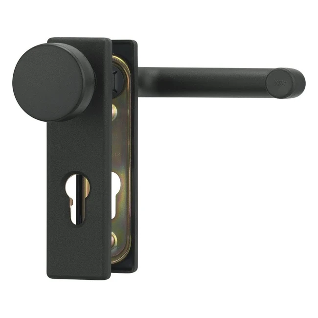 Poignée de porte Hoppe DO 207 DIN 18 273 FS - Longueur 140mm - Convient pour une épaisseur de feuille de 40mm à 66mm