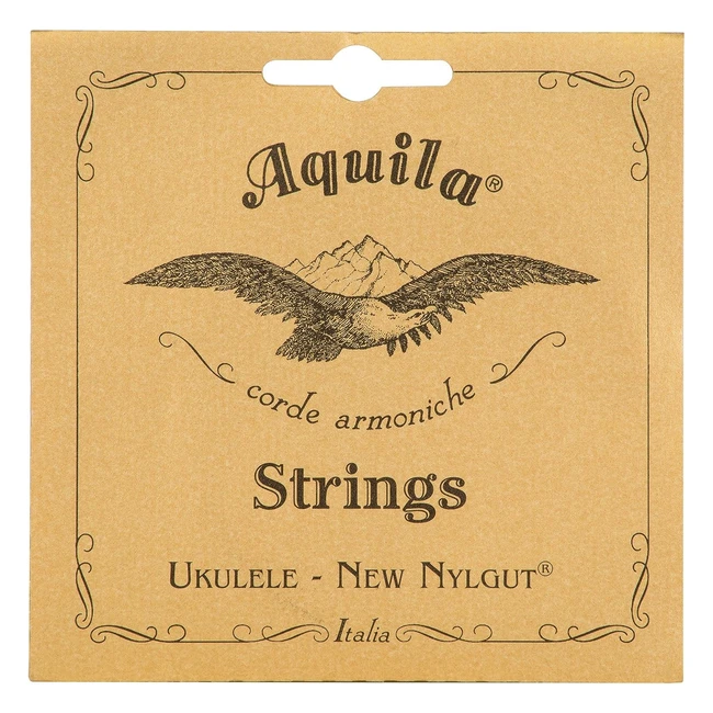 Ukulele Tenore Aquila New Nylgut AQ15 String Wound Low G Set - Corde di Alta Qualità