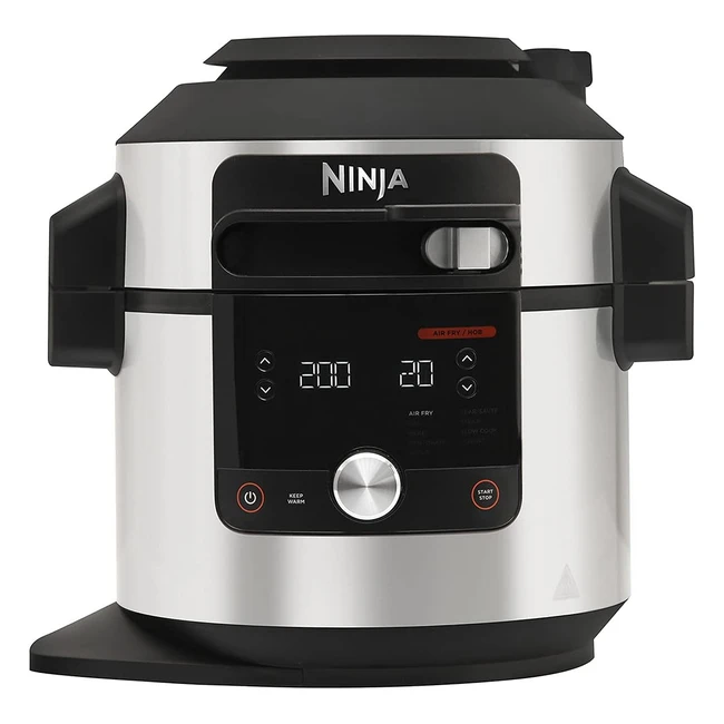 Ninja Foodi Max 12in1 Smartlidmultikocher OL650EU Schnellkochtopf Heiluftfritt