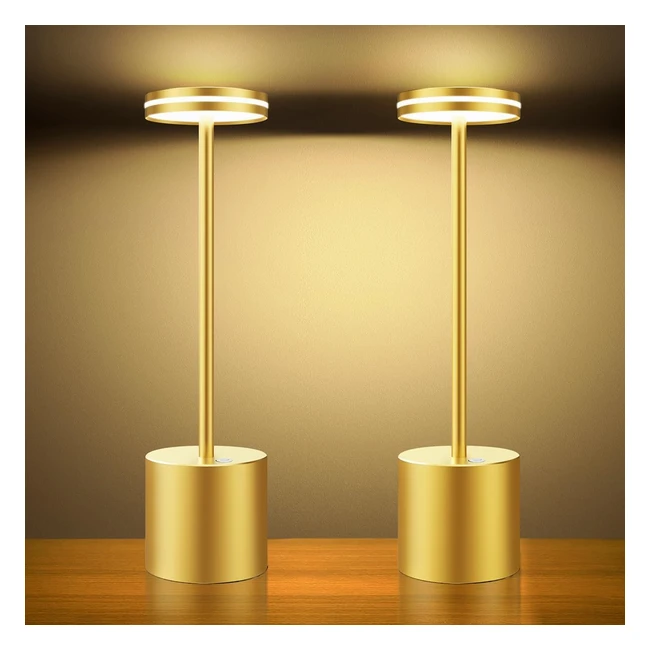 Lámpara de escritorio LED recargable 5000mAh - Hapfish