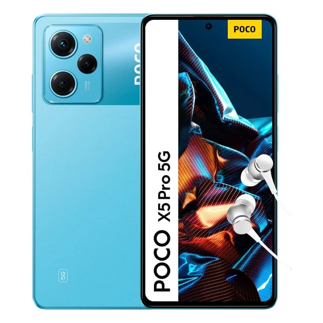 Poco X5 Pro 5G Smartphone 6/128GB AMOLED 120Hz FHD 667 Snapdragon 778G 108MP Pro Camera 67W Turbo Charging