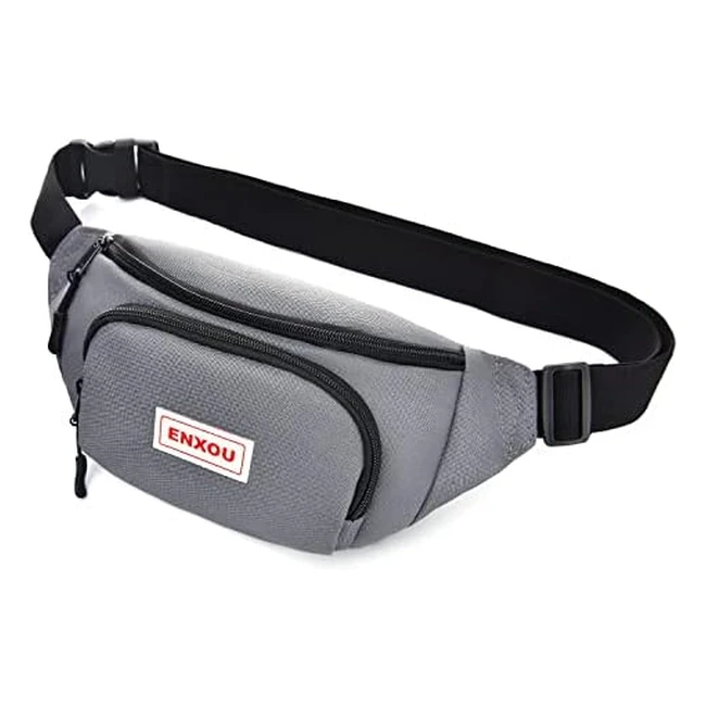 Marsupio Impermeabile Enxou - Grande Capacità, Multitasche - Resistente all'Acqua - Escursionismo, Viaggi - Uomo, Donna