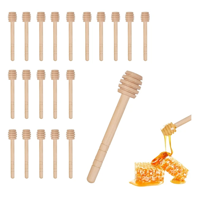 Set 20 pezzi bastoncini miele legno - Kyylz