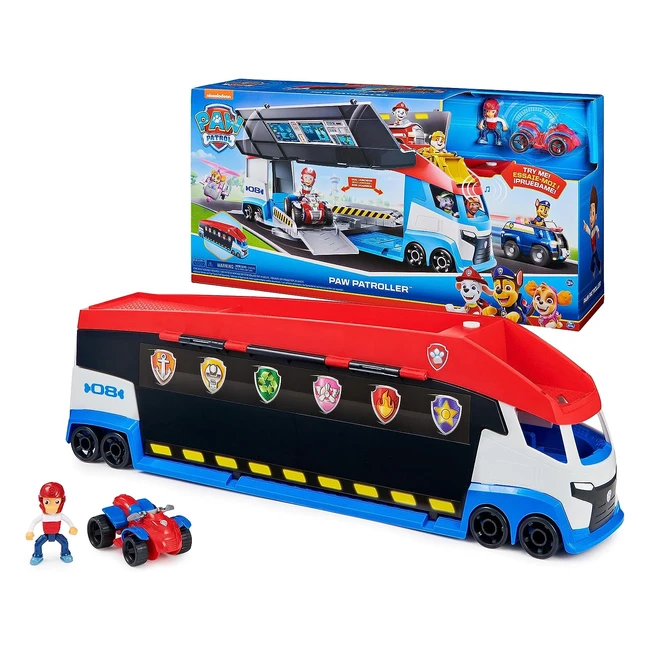 Paw Patrol 10 Jubilum Teamfahrzeug Paw Patroller aktualisiertes Design inkl