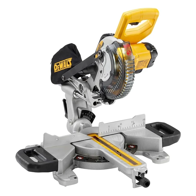Ingletadora telescópica DeWalt DCS365NXJ 18V XR, 184mm, luz XPS - Sin cargador/batería