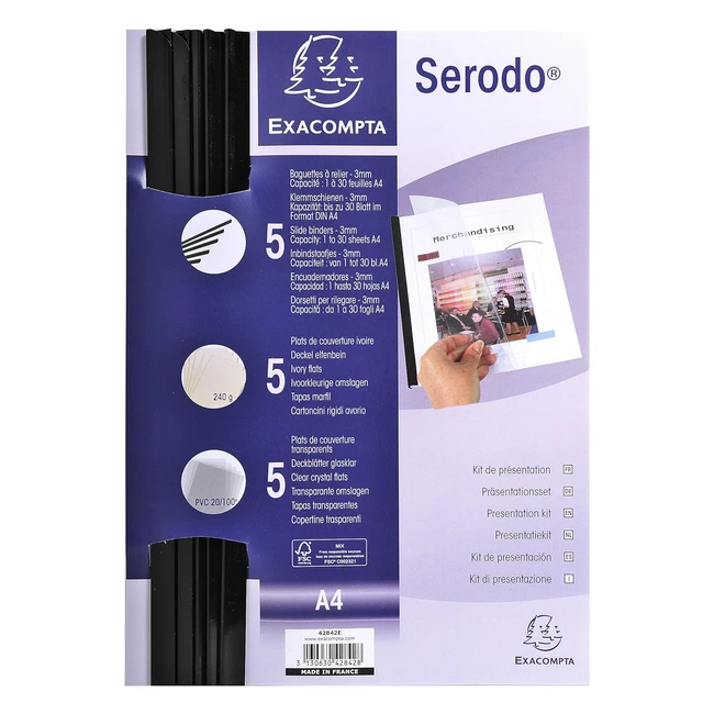 Kit de presentación Serodo - Lomeras deslizantes 3mm
