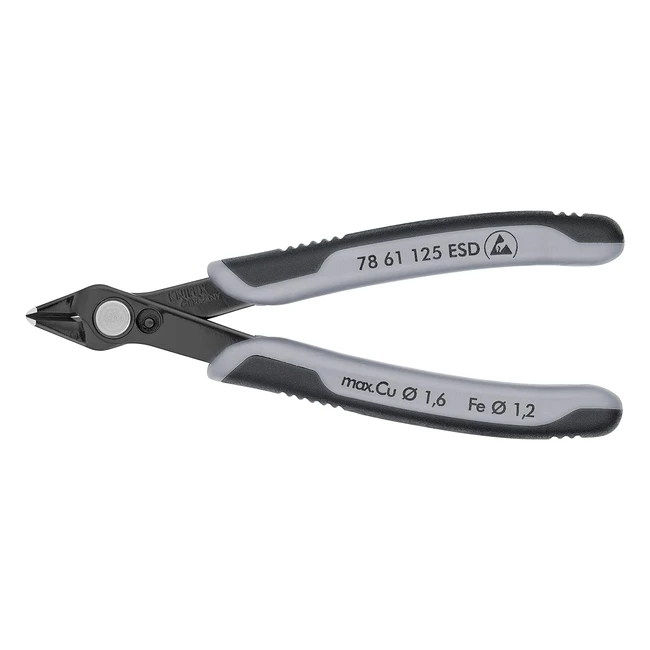 Alicates de precisión Knipex ESD 125 mm - 78 61 125 ESD