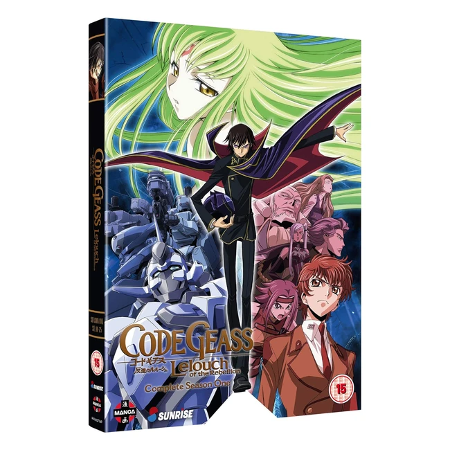 Code Geass Lelouch of the Rebellion Temporada 1 DVD - ¡Completa tu colección ahora!