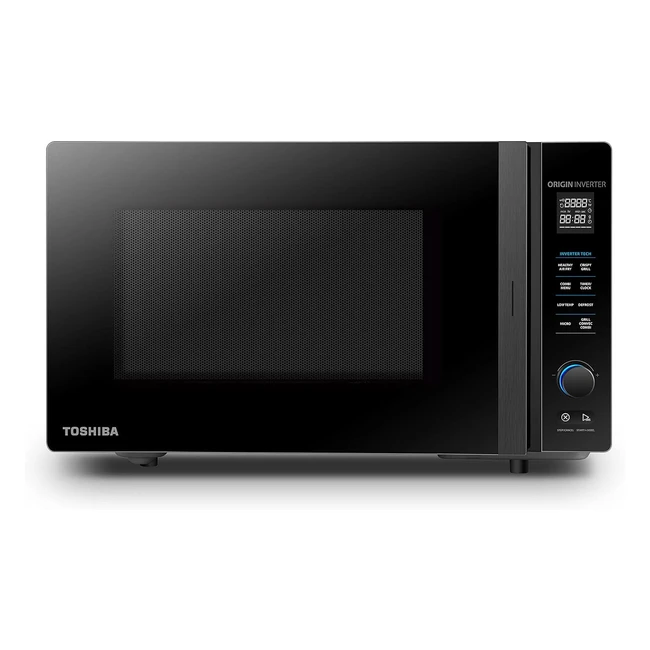 Toshiba MVTC25TBK 4in1 Mikrowellenherd mit Heiluftfritteuse OriginInvertertec