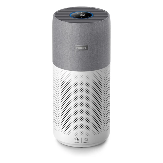 Philips Series 3000i Luftreiniger - Entfernt Pollen, Staub, Viren und Aerosole - Bis zu 135m² - 4 Geschwindigkeitsstufen - Sleepmodus - AC303310