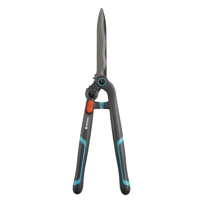 Gardena Hedge Shears 2in1 EnergyCut - Efficient and Easy Trimming - TurquoiseBl