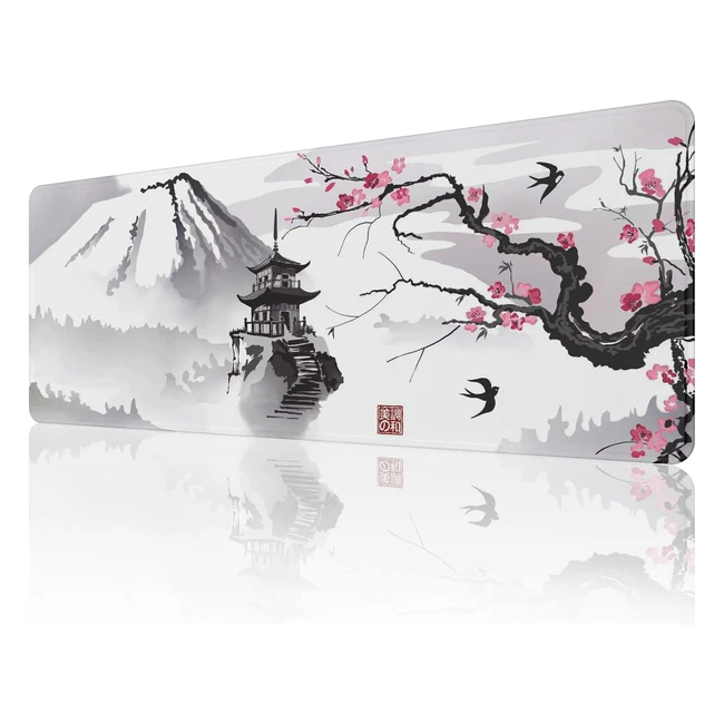 Tapis de souris efish Japanese Cherry Blossom XL 800x300x3mm