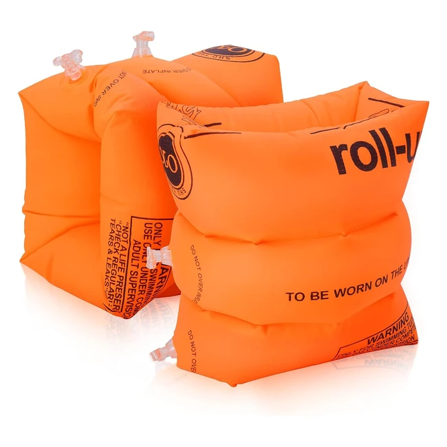 Manguitos de Natación para Niños - Diseño Doble Bolsa de Aire - Flotadores Duraderos - Seguridad en el Agua