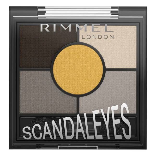 Rimmel London Scandaleyes 5 Pan Eyeshadow Palette - Golden Eye Cream
