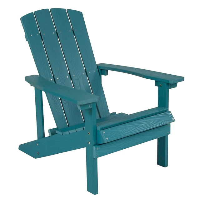 Flash Furniture Charlestown All-Weather Adirondack Chair - Sea Foam